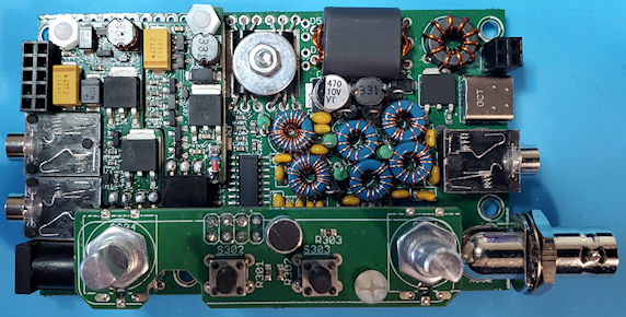 Partly assembled QMX