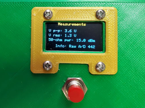 RF Voltmeter Display
