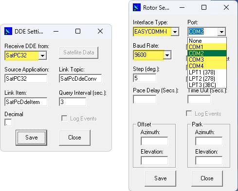 WiSP DDE and Rotor setup