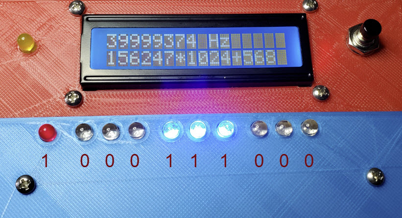 Result of test measurement