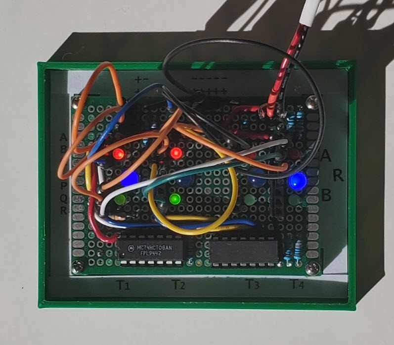 OR gate modelled from 3 Toffoli gates