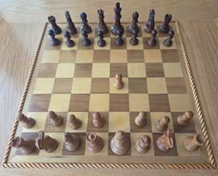 First move P-K4