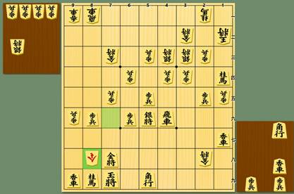 Shogi game (ShogiHome view)
