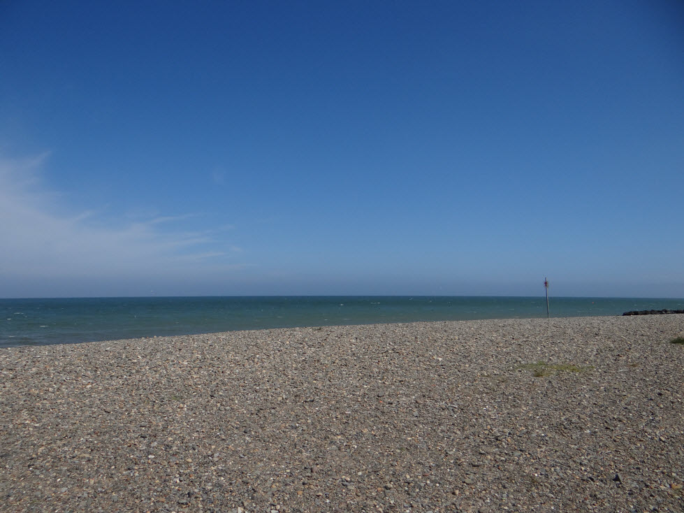 Blue sky at Bray